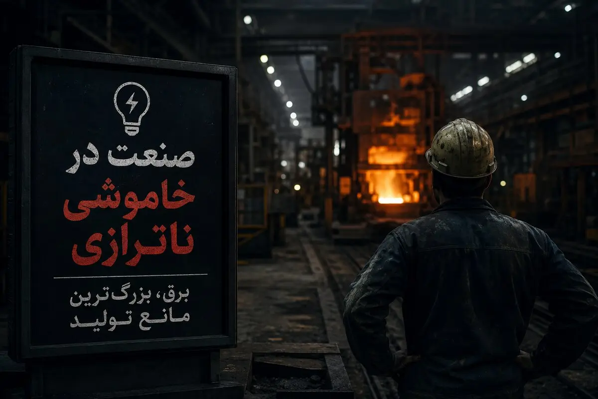برق گران، تولید ارزان؛ صنعت در محاصره ناترازی انرژی