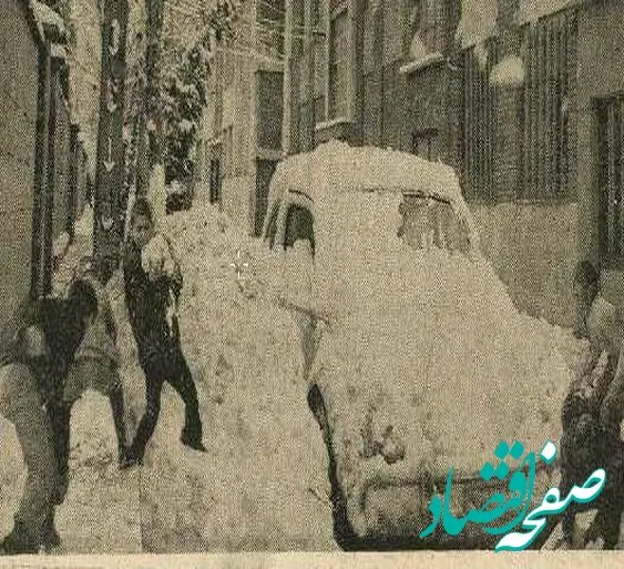 عکس | ۸ متر برف در تهران + تصویر حیرت‌انگیز 