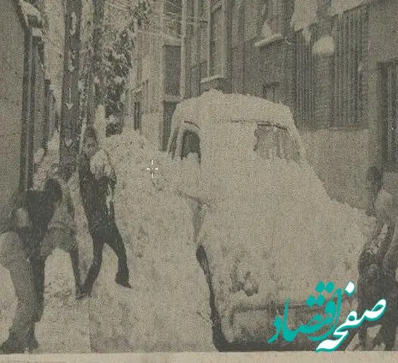 عکس | ۸ متر برف در تهران + تصویر حیرت‌انگیز 