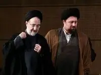 احترام ویژه معاون روحانی به سیدحسن خمینی و خاتمی +عکس