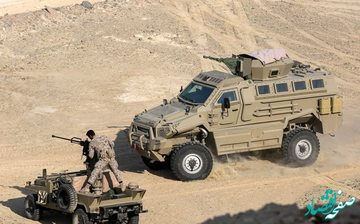 این خودروی جنگی ایران طوفان به پا می کند / طوفان زرهی ضدمین و کمین! + عکس 
