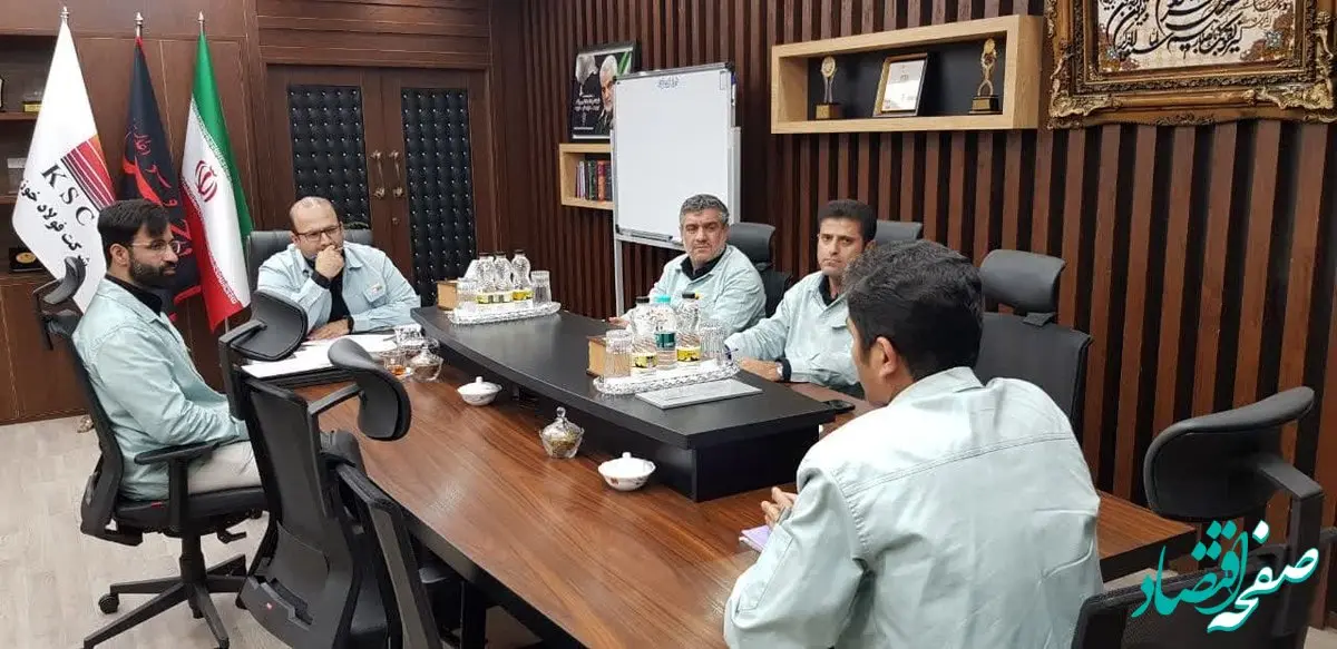دیدار مدیرعامل با کارکنان شرکت فولاد خوزستان