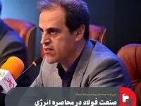 صنعت فولاد در محاصره انرژی