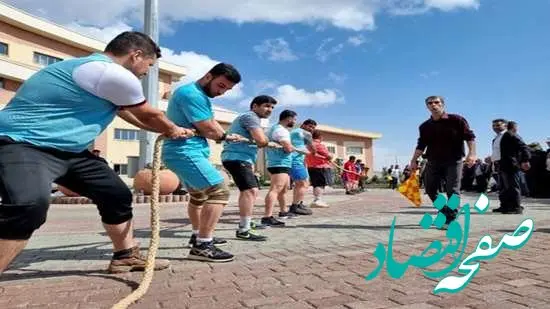 مسابقات طناب کشی کارکنان شرکت مس سونگون آذربایجان برگزار شد