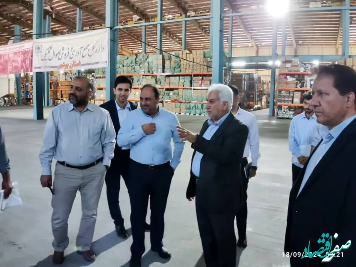 تقدیر هیئت بازرسی وزارت امور اقتصادی و دارایی از تحولات اموال تملیکی بوشهر