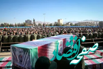 تشییع پیکر شهدای حمله تروریستی کرمان