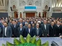 تجدید میثاق مدیران و کارکنان بانک سپه با آرمان‌های امام خمینی(ره) و انقلاب اسلامی
