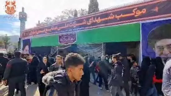 کارکنان شمسا، خادم زائران سردار دل‌ها شدند