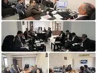 برگزاری جلسه ماهانه روسای شعب استان یزد و کرمان بانک ایران زمین