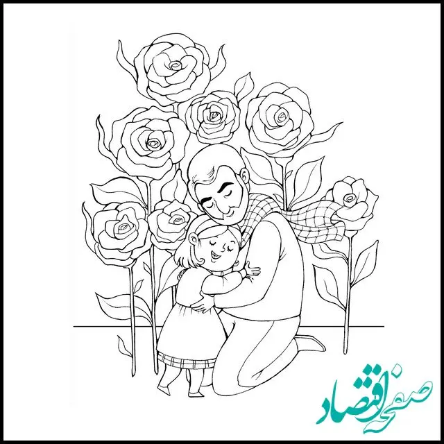 نقاشی درمورد سردار سلیمانی کودکانه و آسان برای مدرسه 