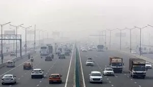 تصویری از تجمع اعتراضی مردم اراک به آلودگی هوا