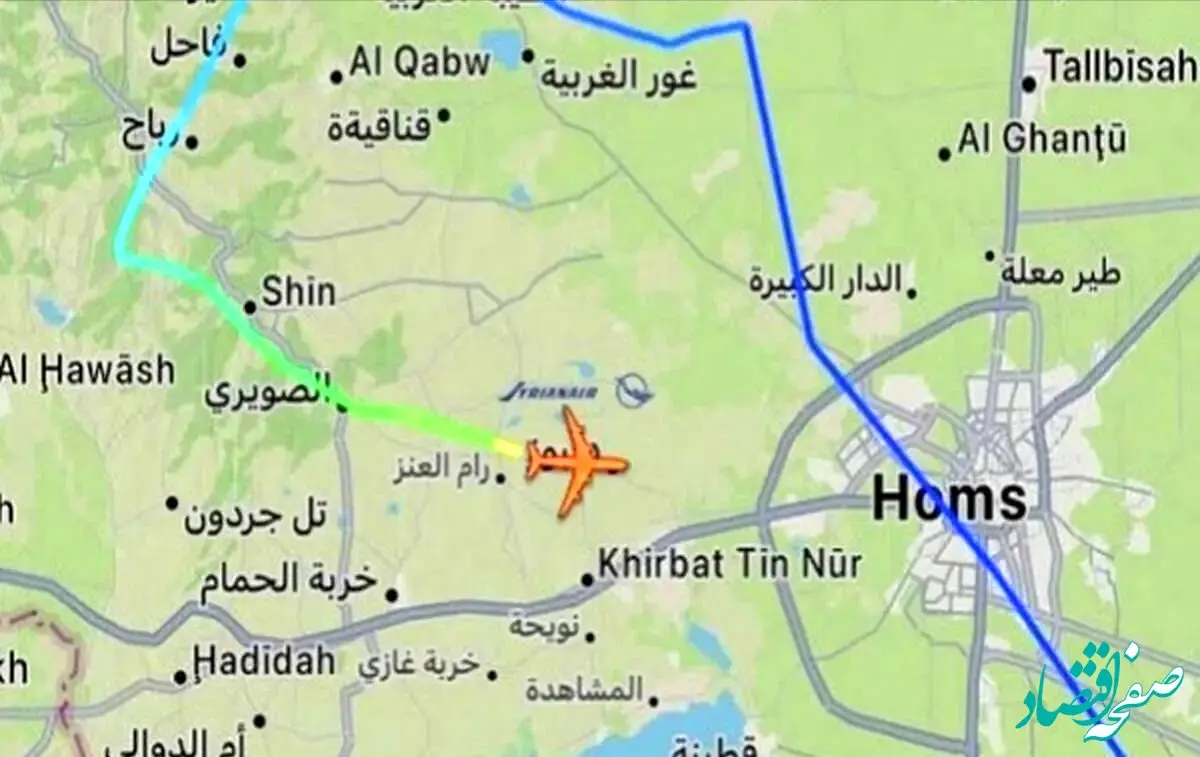 خبر فوری | بشار اسد کشور سوریه را ترک کرد / هواپیمای رئیس‌ جمهور سوریه از صفحه رادار ناپدید شد