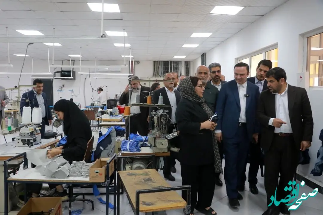 دبیر شورای‌عالی مناطق آزاد از واحدهای تولیدی منطقه آزاد اروند بازدید کرد