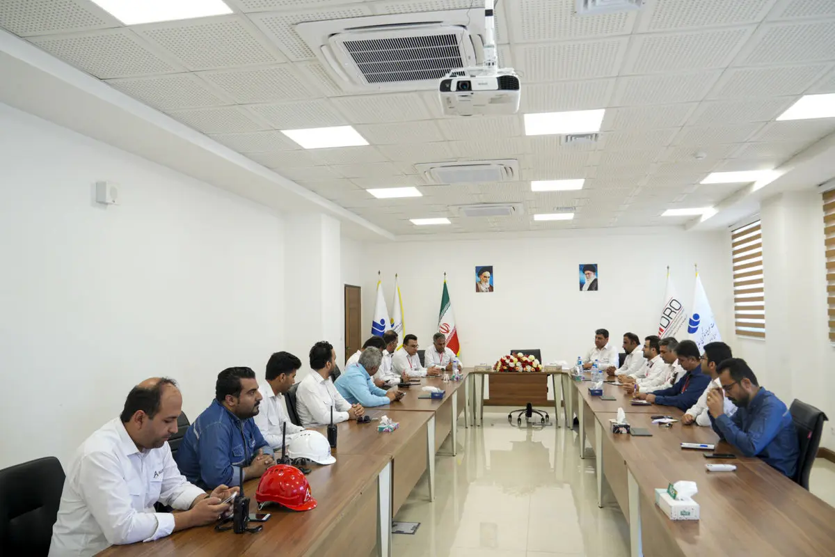 ممیزی اولیه نظام آراستگی 5S در سایت پارسیان