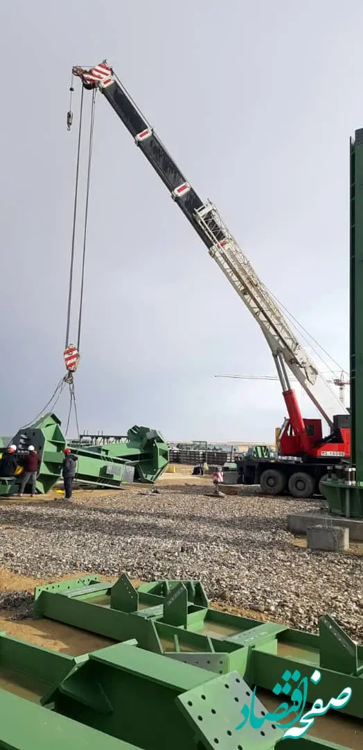 آغاز عملیات نصب بزرگترین کوره تولید آهن اسفنجی در بیجار