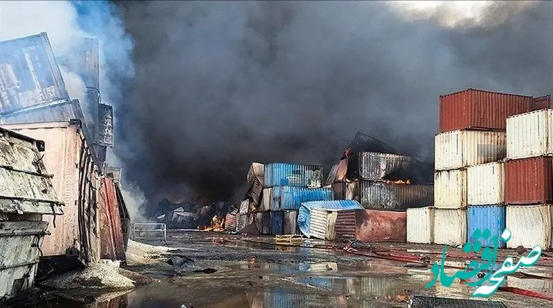 دستور فوری بانک مرکزی برای رفع مشکل ارزی کالاهای سوخته بندر رجایی صادر شد