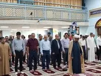 نماز عید قربان در شرکت فولاد خوزستان