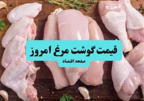 قیمت جدید گوشت مرغ امروز ۱۵ مهر + جدول