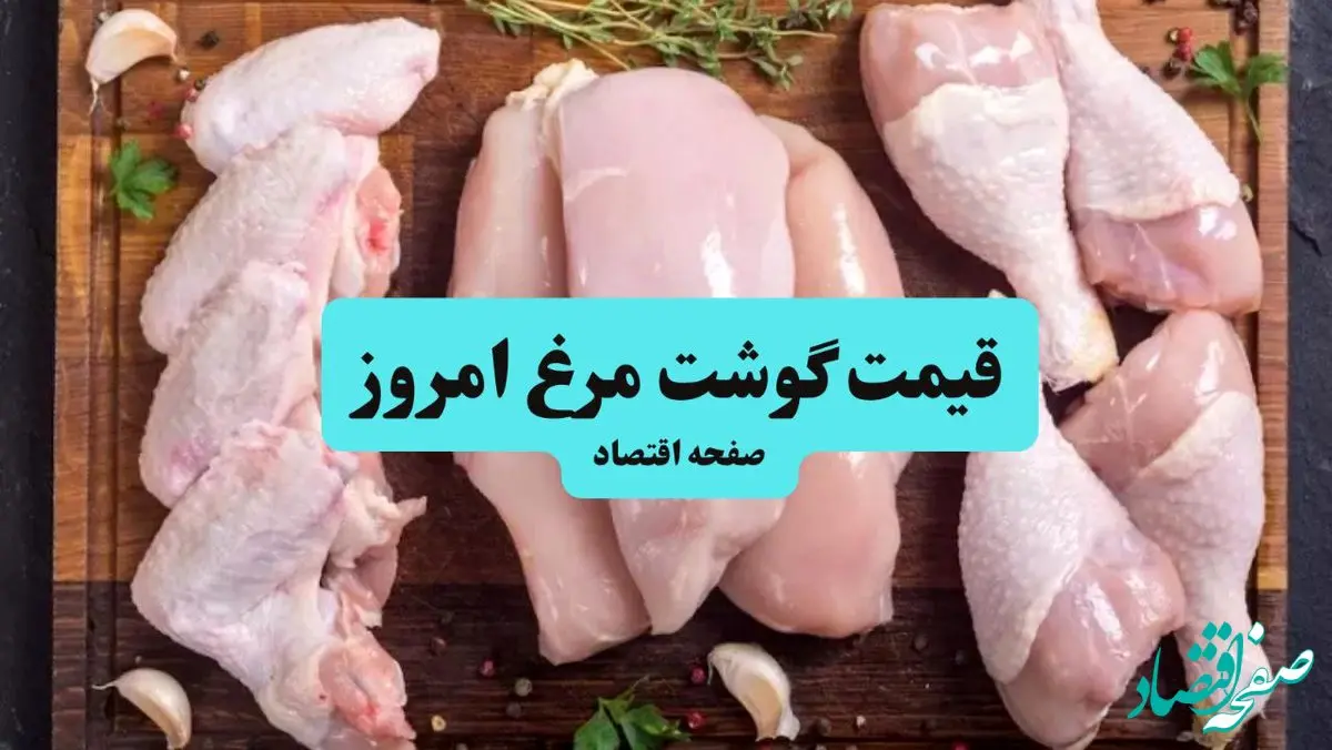قیمت ران مرغ | قیمت سینه مرغ | قیمت مرغ امروز پنجشنبه ۱۳ آذر ۱۴۰۴ + جدول