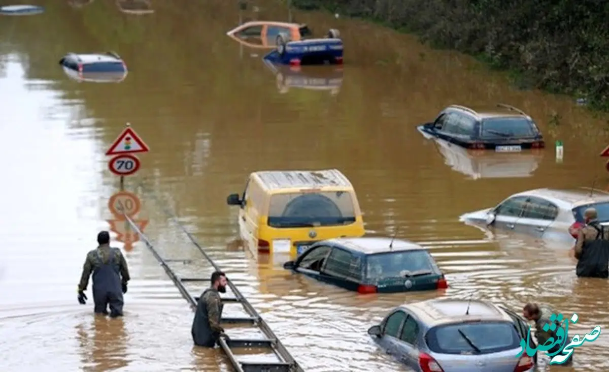 یک زن در سیل های وحشتناک شمال غرب ایران جان باخت 