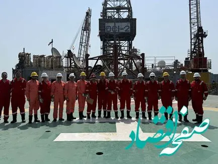 بازدید میدانی مدیرعامل پترو ایران از دکل دریایی DCI2 در فاز ۱۵ پارس جنوبی| ثبت رکوردهای ایمنی و تاکید بر ارتقای ناوگان حفاری
