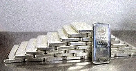 ۱۱ شهریور رقم خورد؛ معامله ۲۶۵ کیلوگرم شمش نقره در بورس کالا