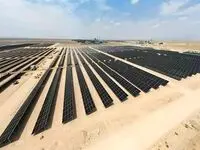 بهره‌برداری از بزرگترین نیروگاه خورشیدی کشور در مجتمع مس شهربابک/اتصال برق تولیدی به شبکه سراسری