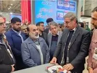 بازدید استاندار و مسئولان استان سیستان و بلوچستان از غرفه چادرملو در نمایشگاه معدن و صنایع معدنی زاهدان