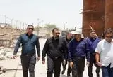 بازدید مدیرعامل شرکت بازرگانی و خدمات بندری ایران از پروژه‌های طرح توسعه در بوشهر