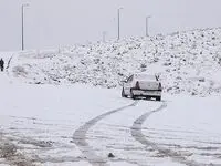 بارش ۱۴ سانتیمتری برف در این شهر همه را شگفت زده کرد
