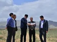 بازدید دکتر فروزانمهر مدیر عامل و نائب رئیس هیات مدیره شرکت آلومینیوم ایران از پروژه نیروگاه خورشیدی فتوولتائیک ایرالکو