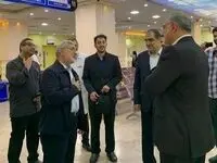 زاکانی و سردار قاآنی در بیمارستان + عکس