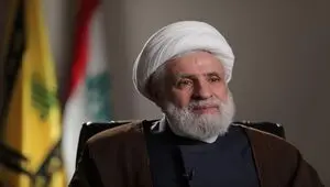 نعیم قاسم: تنها راه صیانت از لبنان، تکیه بر اقتدار مقاومت است