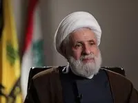 نعیم قاسم: تنها راه صیانت از لبنان، تکیه بر اقتدار مقاومت است