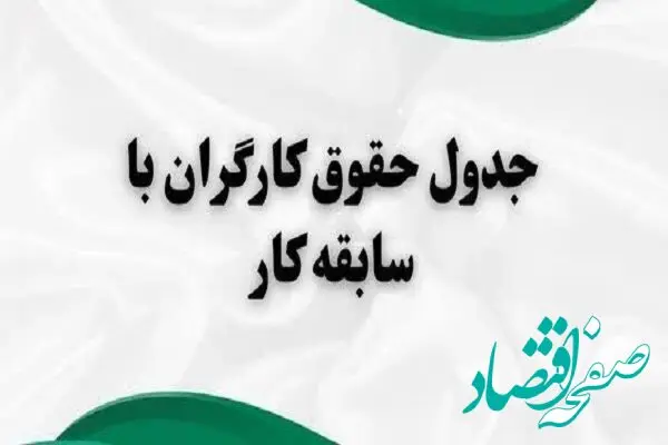 جزییات حقوق کارگران با سابقه کار ۱۴۰۴ (+جدول)| خانه‌ دار شدن کارگران با اجرای ماده ۱۴۹ قانون کار
