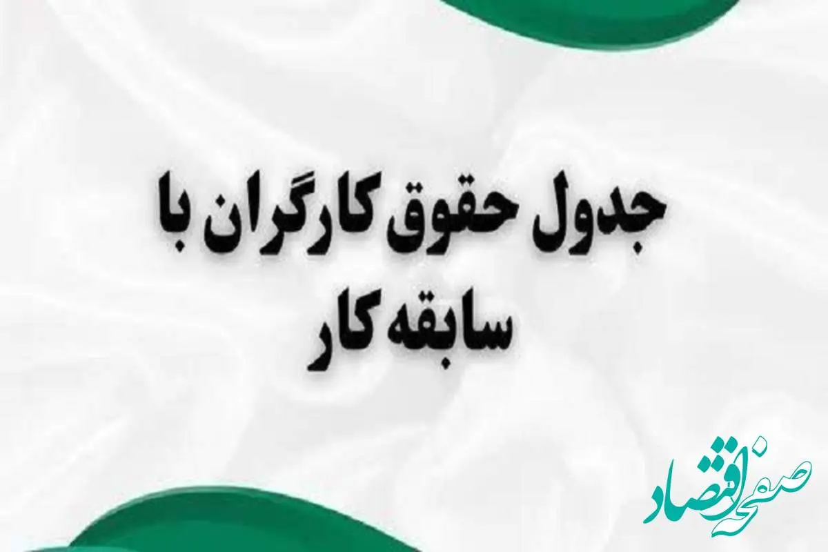 جزییات حقوق کارگران با سابقه کار ۱۴۰۴ (+جدول)| خانه دار شدن کارگران با اجرای ماده ۱۴۹ قانون کار