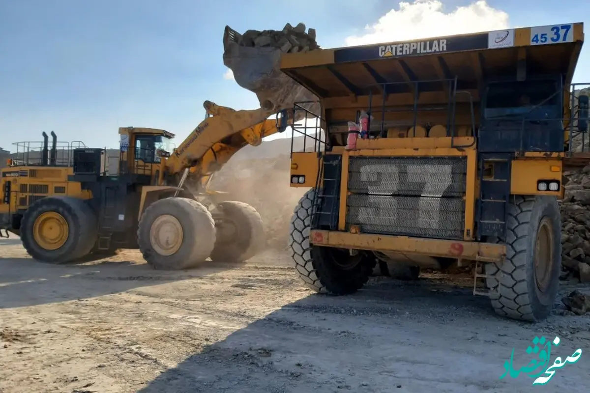 رکورد حمل مواد معدنی در معدن مس سونگون شکسته شد