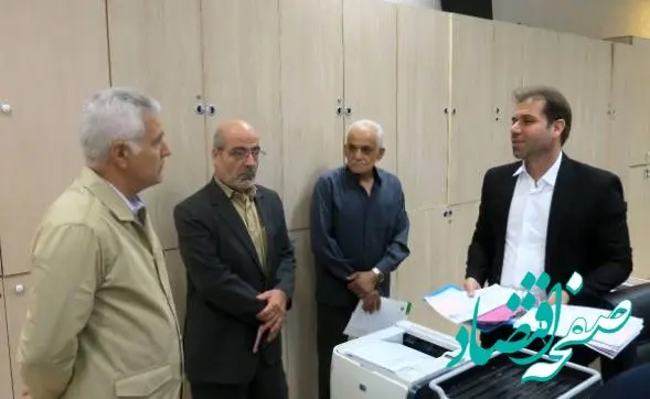 بازدید و بررسی میدانی دکتر بهزاد شیری مدیرعامل پست بانک ایران از وضعیت ارائه خدمات شعبه آپادانا