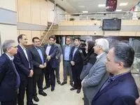 بازدید دکتر نجارزاده از برخی شعب انتقال یافته موسسه اعتباری نور به بانک ملی ایران