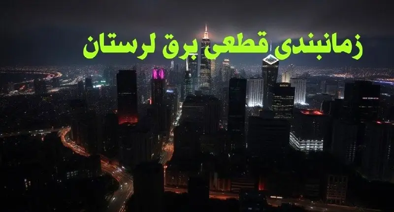 زمانبندی قطعی برق لرستان چهارشنبه ۱۰ بهمن ۱۴۰۳ + جدول خاموشی برق خرم آباد دهم بهمن ماه ۱۴۰۳