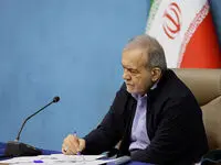 دستور پزشکیان برای رسیدگی فوری به علل حادثه انفجار تانکر سوخت در محور سنندج-همدان