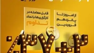 عیدی ویژه سرمایه‌گذاران از «تداوم»؛ سود ۳۹ درصدی تا ۱۵ فروردین ۱۴۰۵