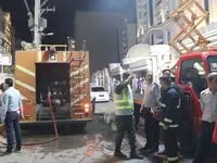 نجات معجزه‌آسای ۱۵۰ پزشک و بیمار از آتش سوزی در مجتمع پزشکی اصفهان