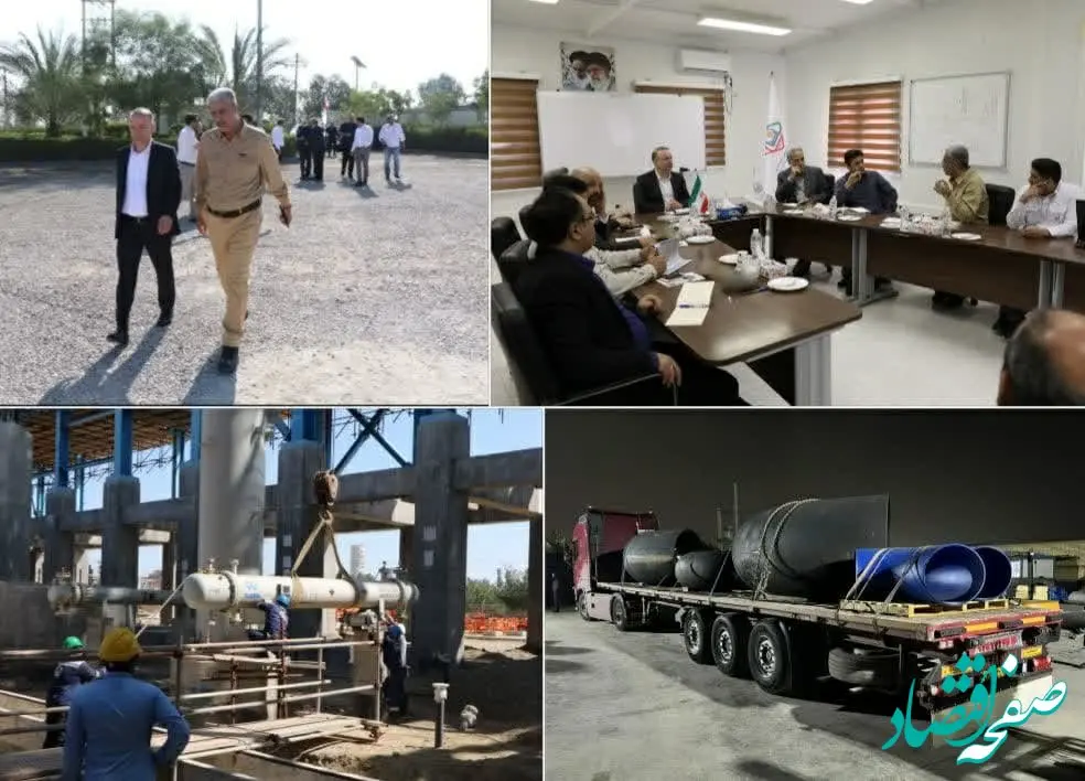 دو اتفاق مهم در مجتمع پتروشیمی بدر شرق؛ همزمان با حضور مدیر عامل هلدینگ شستان در چابهار