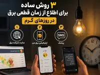پادکست | ۳ روش ساده برای اطلاع از زمان قطعی برق در روزهای گرم