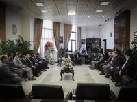 دیدار نوروزی رئیس کل و اعضای هیات عامل بیمه مرکزی با مدیران عامل صنعت بیمه