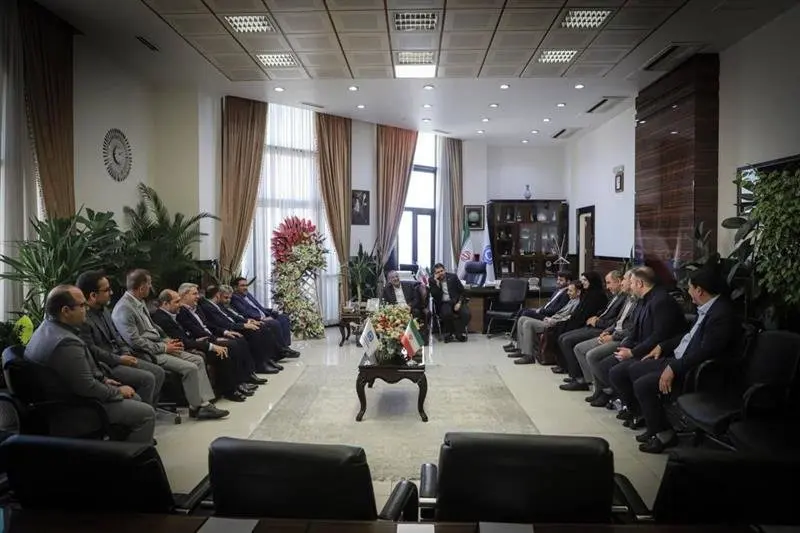 دیدار نوروزی رئیس کل و اعضای هیات عامل بیمه مرکزی با مدیران عامل صنعت بیمه