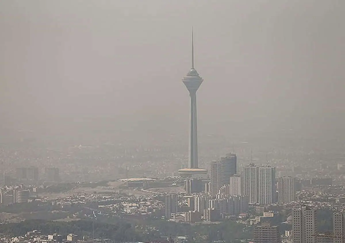 شاخص آلودگی هوای پایتخت امروز جمعه ۱۲ بهمن ۱۴۰۳