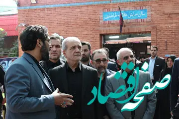 «پزشکیان» در موکب دهه هشتادی‌ها + تصاویر