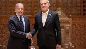 شهباز شریف پس از دیدار با پزشکیان: در کنار هم برای صلح منطقه کار خواهیم کرد